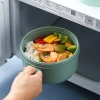 Wholesale student lunch boxes, office workers' microwave-safe bento boxes, sealed leak-proof, LIDS, large-capacity instant noodle bowls Specification image